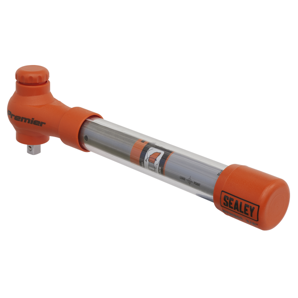 Sealey STW805 Calibrated 3/8"Sq Drive Insulated Torque Wrench 5-25Nm
