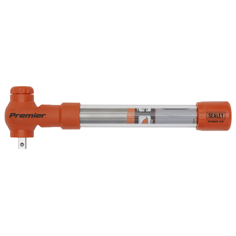 Sealey STW805 Calibrated 3/8"Sq Drive Insulated Torque Wrench 5-25Nm