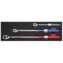 Sealey STW900SET 3pc Micrometer Style Torque Wrench Set