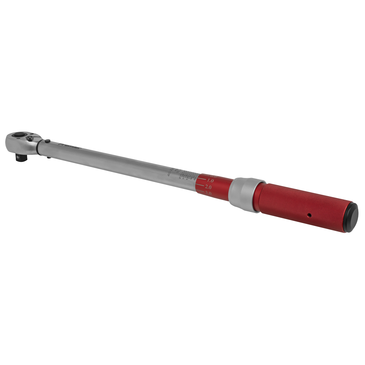 Sealey STW904 1/2"Sq Drive Torque Wrench Micrometer Style 40-220Nm - Calibrated
