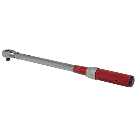 Sealey STW904 1/2"Sq Drive Torque Wrench Micrometer Style 40-220Nm - Calibrated
