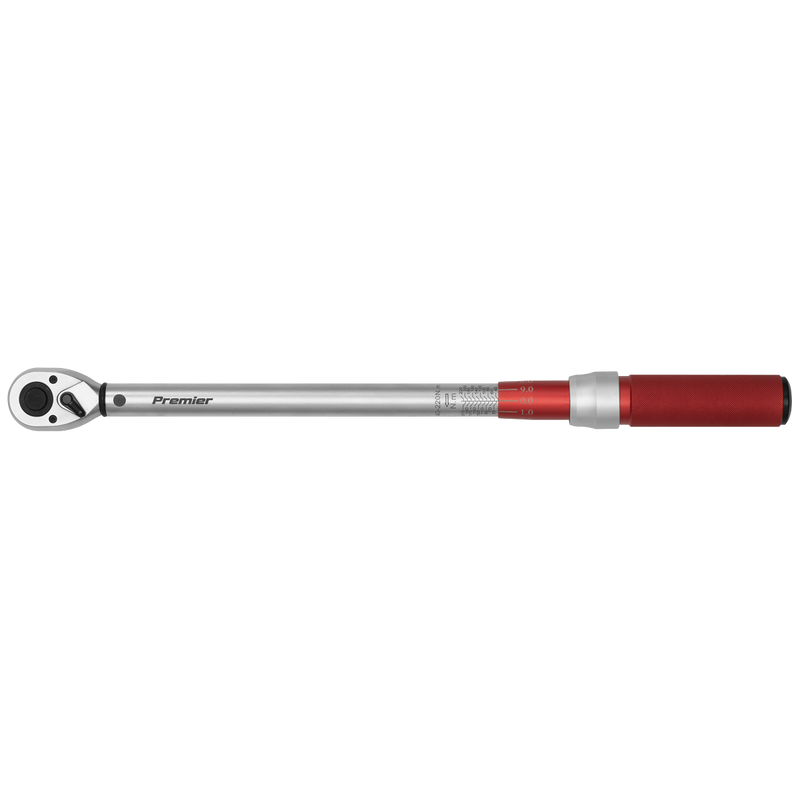 Sealey STW904 1/2"Sq Drive Torque Wrench Micrometer Style 40-220Nm - Calibrated