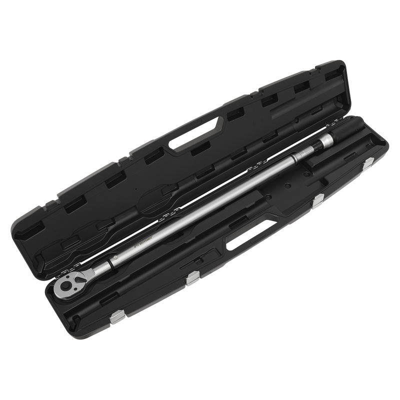 Sealey STW906 3/4"Sq Drive Torque Wrench Micrometer Style 100-600Nm - Calibrated