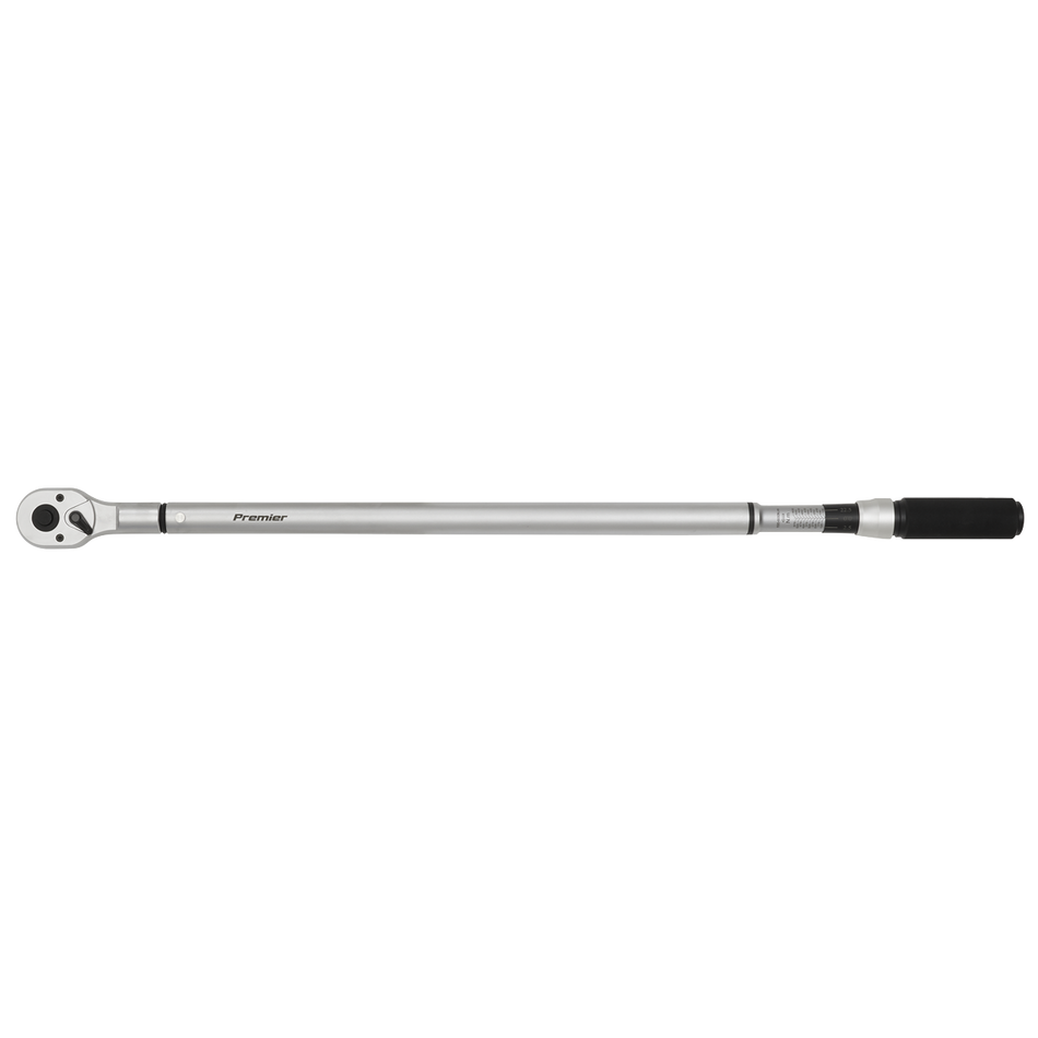 Sealey STW906 3/4"Sq Drive Torque Wrench Micrometer Style 100-600Nm - Calibrated