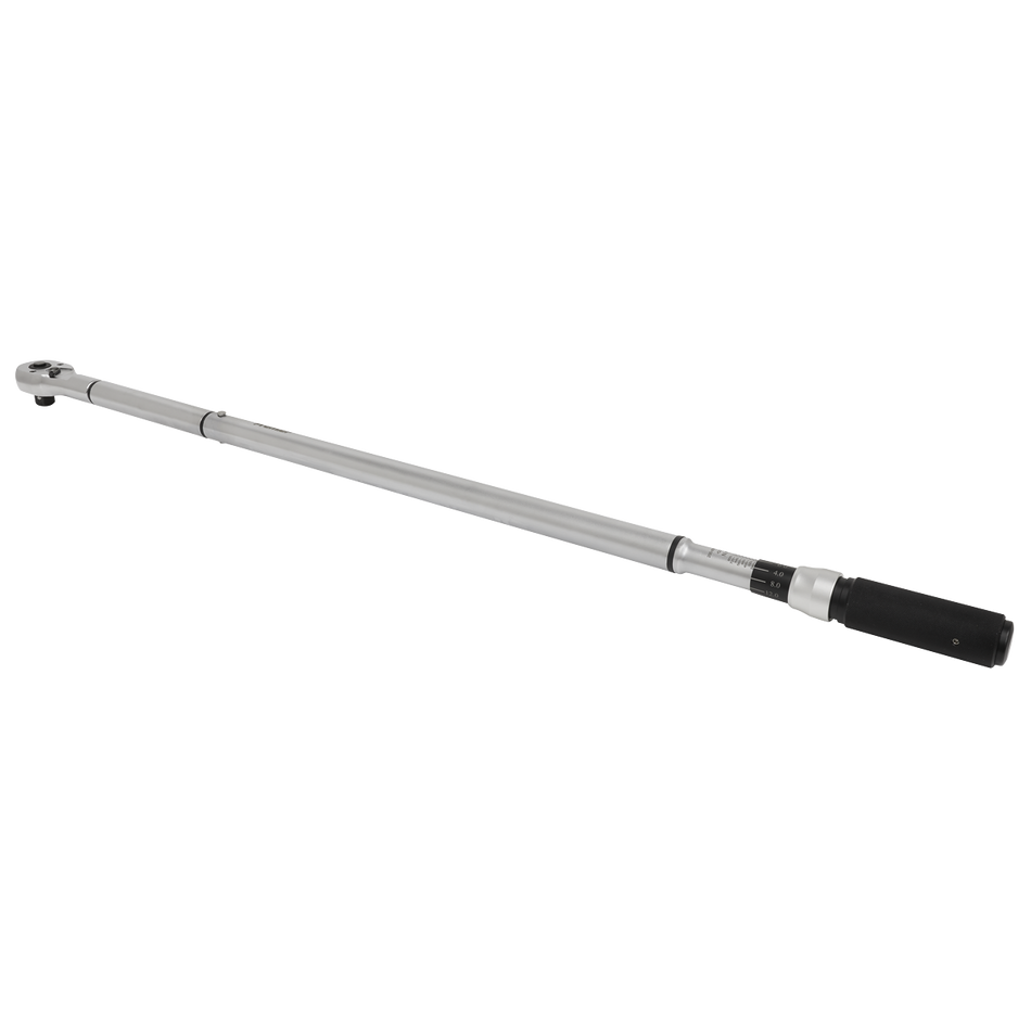 Sealey STW907 3/4"Sq Drive Torque Wrench Micrometer Style 160-800Nm - Calibrated