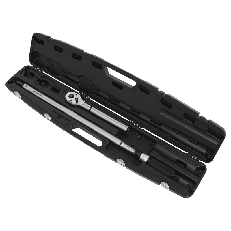 Sealey STW907 3/4"Sq Drive Torque Wrench Micrometer Style 160-800Nm - Calibrated