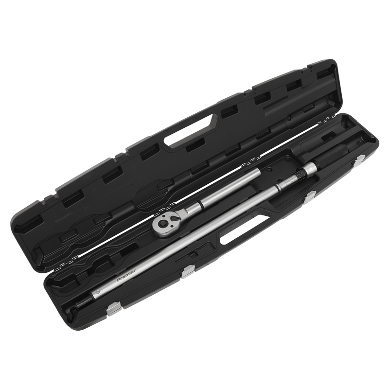 Sealey STW907 3/4"Sq Drive Torque Wrench Micrometer Style 160-800Nm - Calibrated