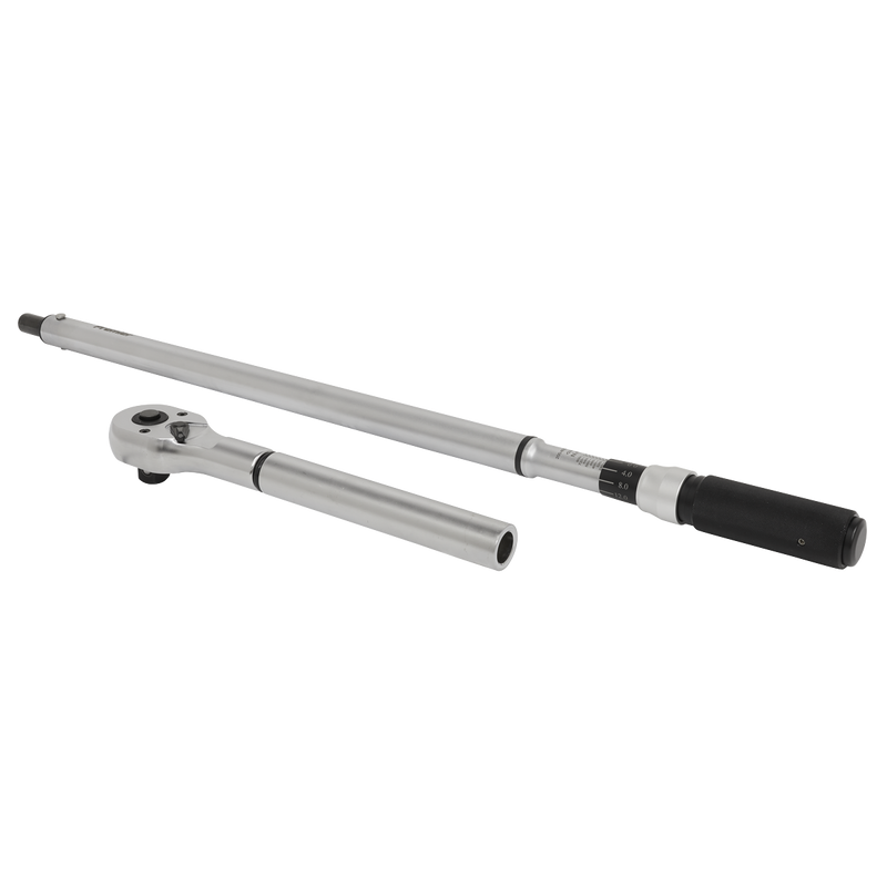 Sealey STW907 3/4"Sq Drive Torque Wrench Micrometer Style 160-800Nm - Calibrated
