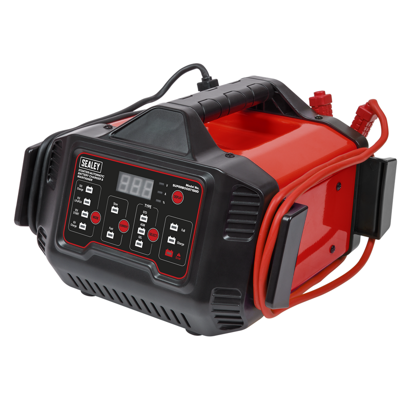 Sealey SUPERBOOST150D 6/12V 150A Starter/15A  Automatic Battery Charger & Maintainer