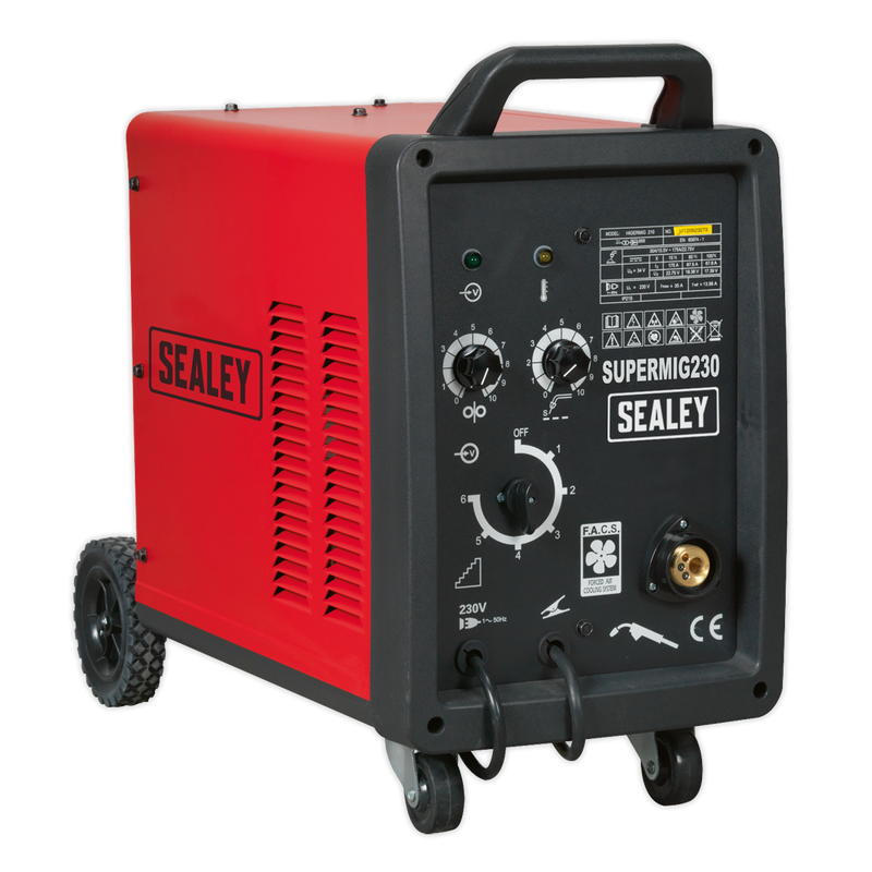 Sealey SUPERMIG230 230A Professional MIG Welder with Binzel Euro Torch