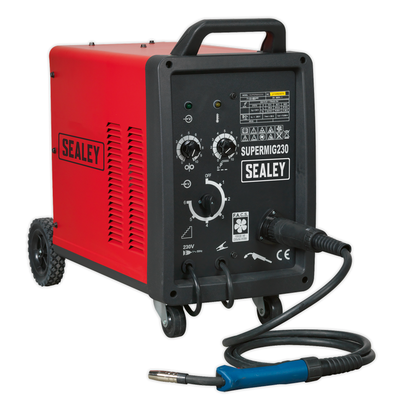 Sealey SUPERMIG230 230A Professional MIG Welder with Binzel Euro Torch