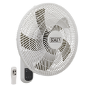 Sealey SWF16WR 16" 3-Speed Wall Fan with Remote Control 230V