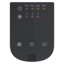 Sealey SWF16WR 16" 3-Speed Wall Fan with Remote Control 230V