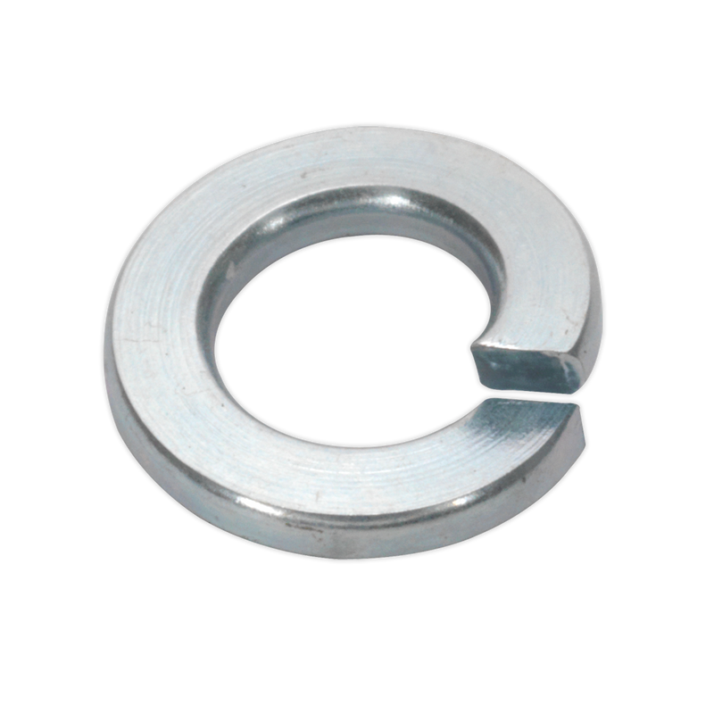 Sealey SWM6 M6 Metric Spring Washer Zinc DIN 127B - Pack of 100