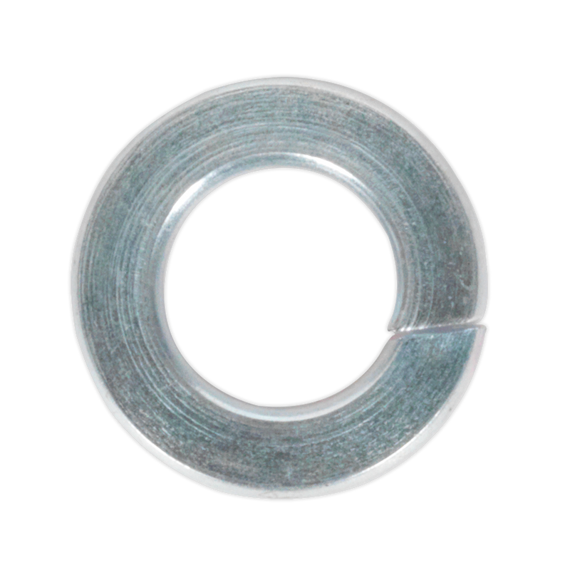 Sealey SWM6 M6 Metric Spring Washer Zinc DIN 127B - Pack of 100