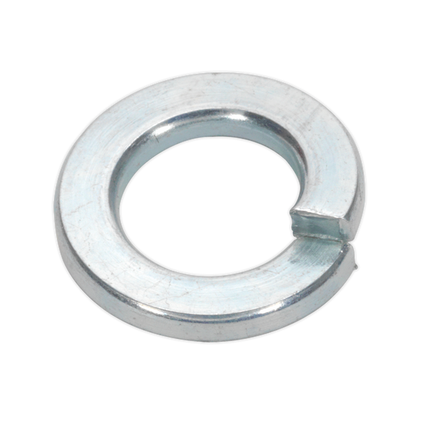 Sealey SWM8 M8 Metric Spring Washer Zinc DIN 127B - Pack of 100