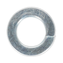 Sealey SWM8 M8 Metric Spring Washer Zinc DIN 127B - Pack of 100