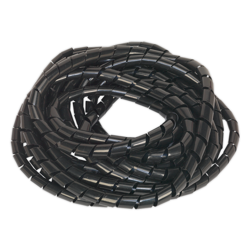 Sealey SWS2244 10m Diameter 22-44mm Spiral Wrap Cable Sleeving