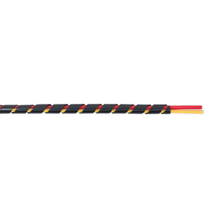 Sealey SWS48 10m Diameter 4-8mm Spiral Wrap Cable Sleeving