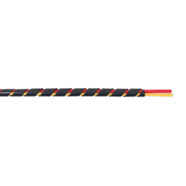 Sealey SWS48 10m Diameter 4-8mm Spiral Wrap Cable Sleeving