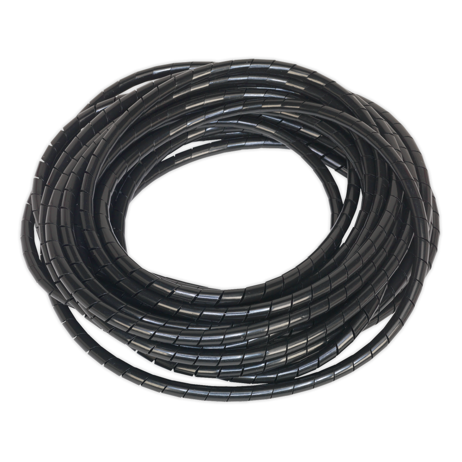 Sealey SWS816 10m Diameter 8-16mm Spiral Wrap Cable Sleeving