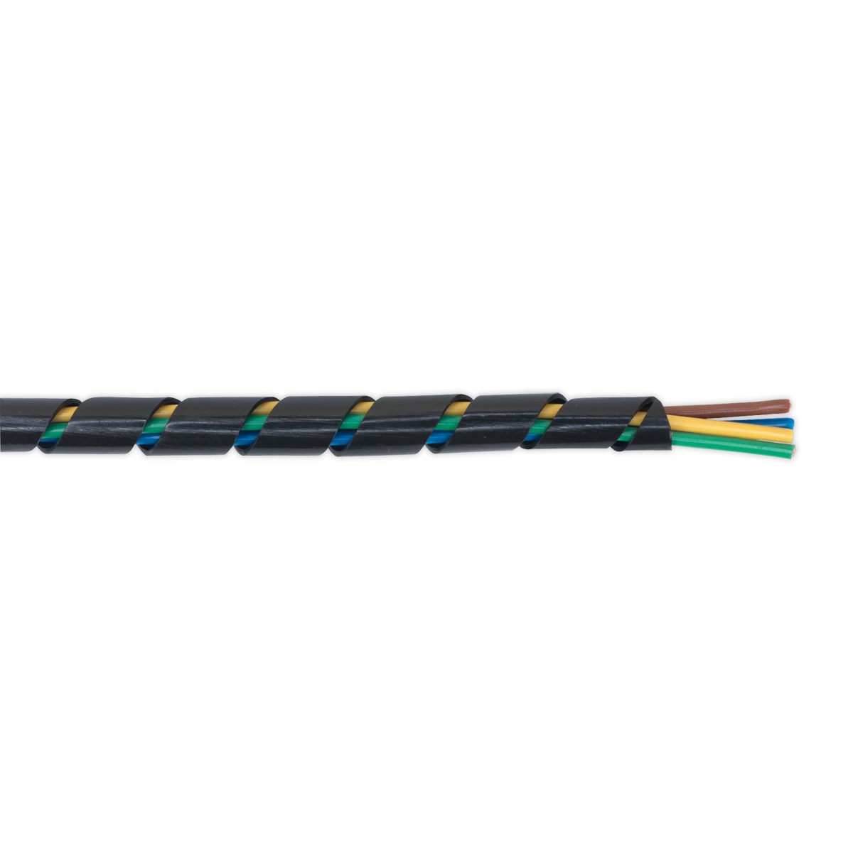 Sealey SWS816 10m Diameter 8-16mm Spiral Wrap Cable Sleeving