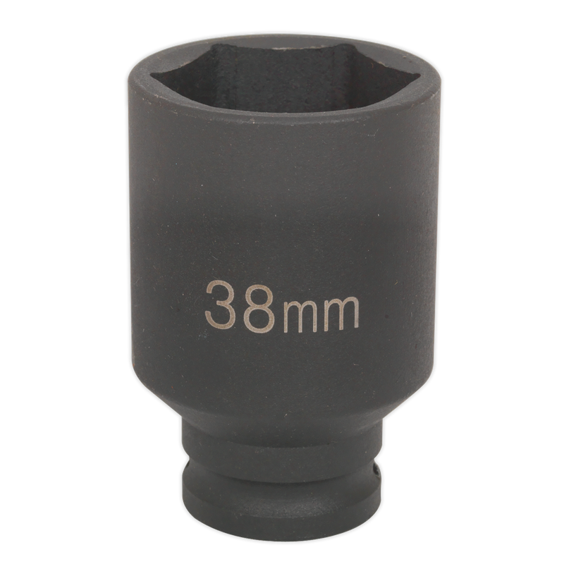 Sealey SX001 38mm Deep 1/2"Sq Drive Impact Socket