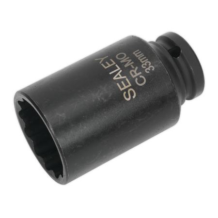 Sealey SX0041 33mm Bi-Hex 1/2"Sq Drive Deep Impact Socket