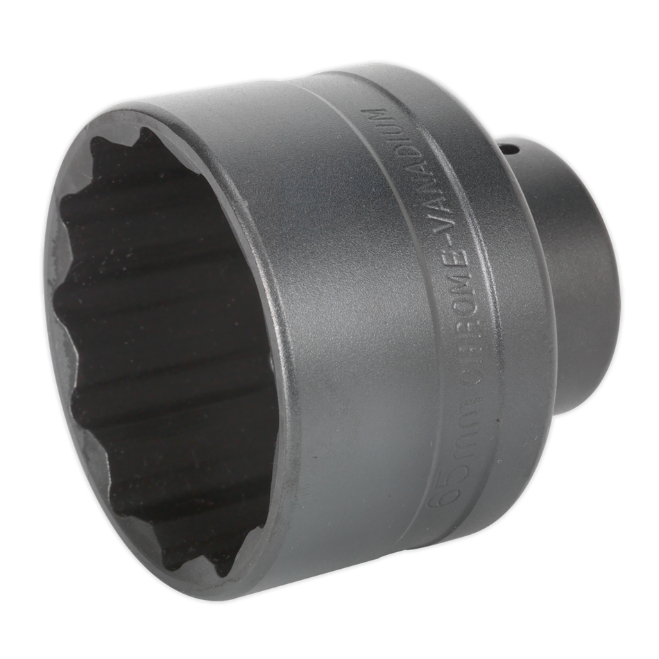 Sealey SX0150 65mm 3/4"Sq Drive 12-Point Impact Socket