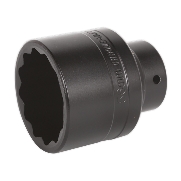 Sealey SX021 56mm Bi-Hex Deep 3/4"Sq Drive 12-Point Impact Socket