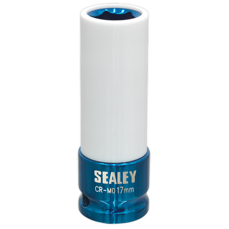Sealey SX03017 17mm 1/2"Sq Drive Alloy Wheel Impact Socket