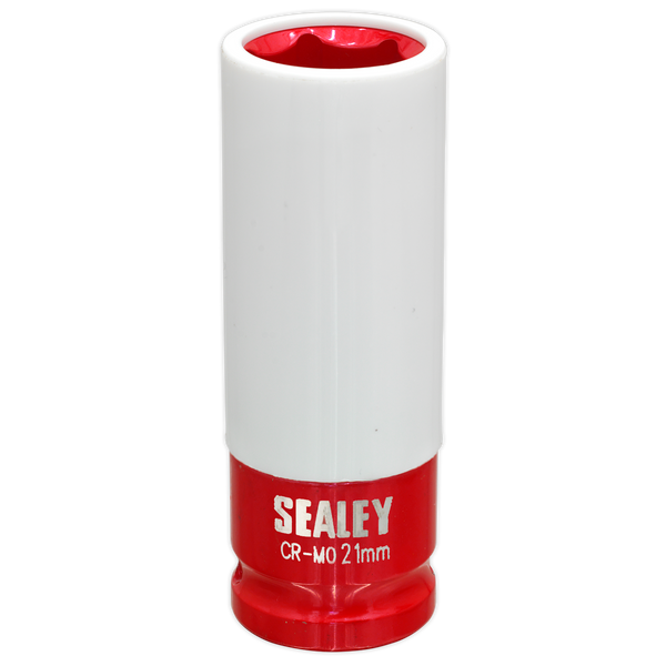 Sealey SX03021 21mm 1/2"Sq Drive Alloy Wheel Impact Socket