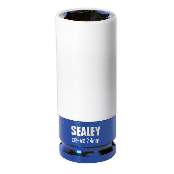 Sealey SX03024 24mm 1/2"Sq Drive Alloy Wheel Impact Socket