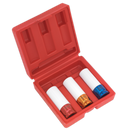 Sealey SX031 3pc 1/2"Sq Drive Alloy Wheel Impact Socket Set