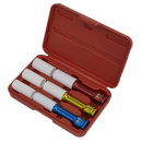 Sealey SX031D 3pc 1/2"Sq Drive Alloy Wheel Long Reach Impact Socket Set