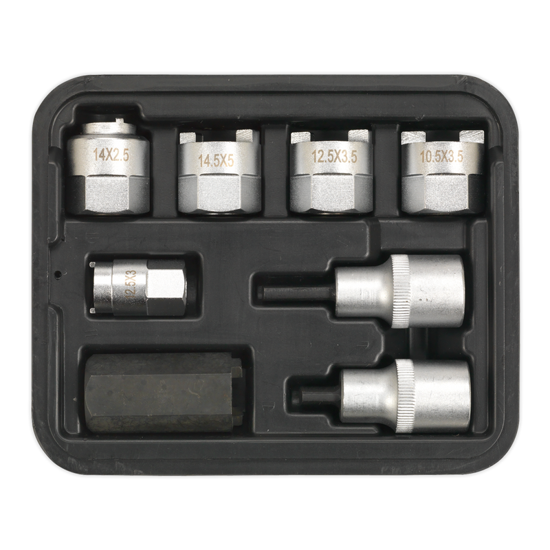 Sealey SX0331 8pc Strut Nut Set