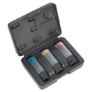 Sealey SX039 3pc 1/2"Sq Drive Alloy Wheel Ultra-Power Impact Socket Set