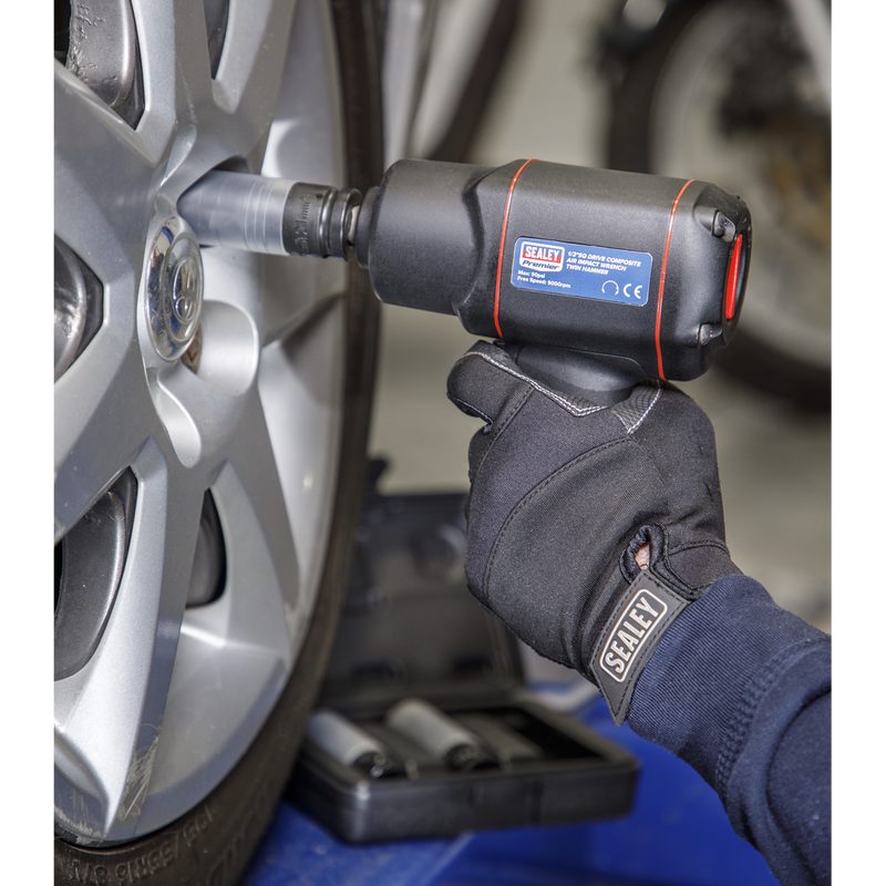 Sealey SX039 3pc 1/2"Sq Drive Alloy Wheel Ultra-Power Impact Socket Set