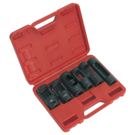 Sealey SX0401 6pc 1/2"Sq Drive Injector Window Socket Set