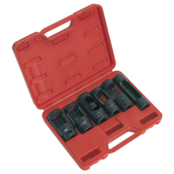 Sealey SX0401 6pc 1/2"Sq Drive Injector Window Socket Set
