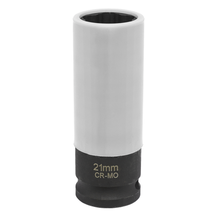 Sealey SX0421 1/2"Sq Drive Alloy Wheel Impact Socket - 21mm Star Profile for Hyundai
