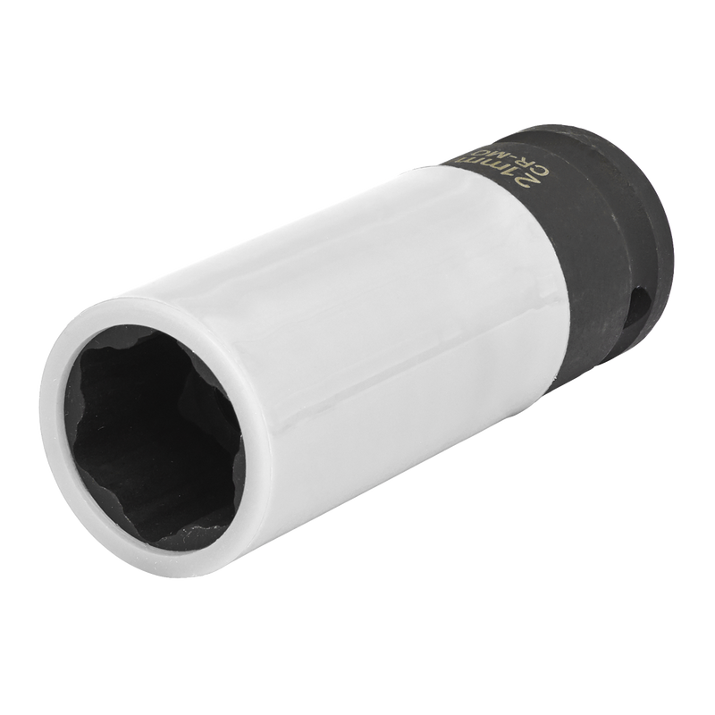 Sealey SX0421 1/2"Sq Drive Alloy Wheel Impact Socket - 21mm Star Profile for Hyundai