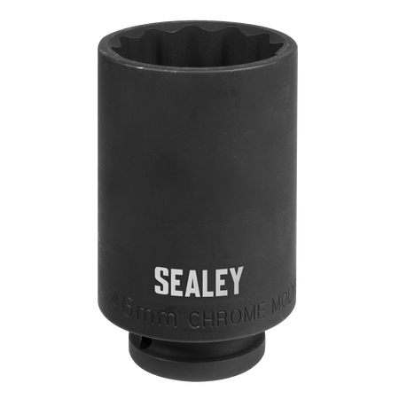 Sealey SX046 1/2"Sq Drive 46mm 12-Point Impact Socket
