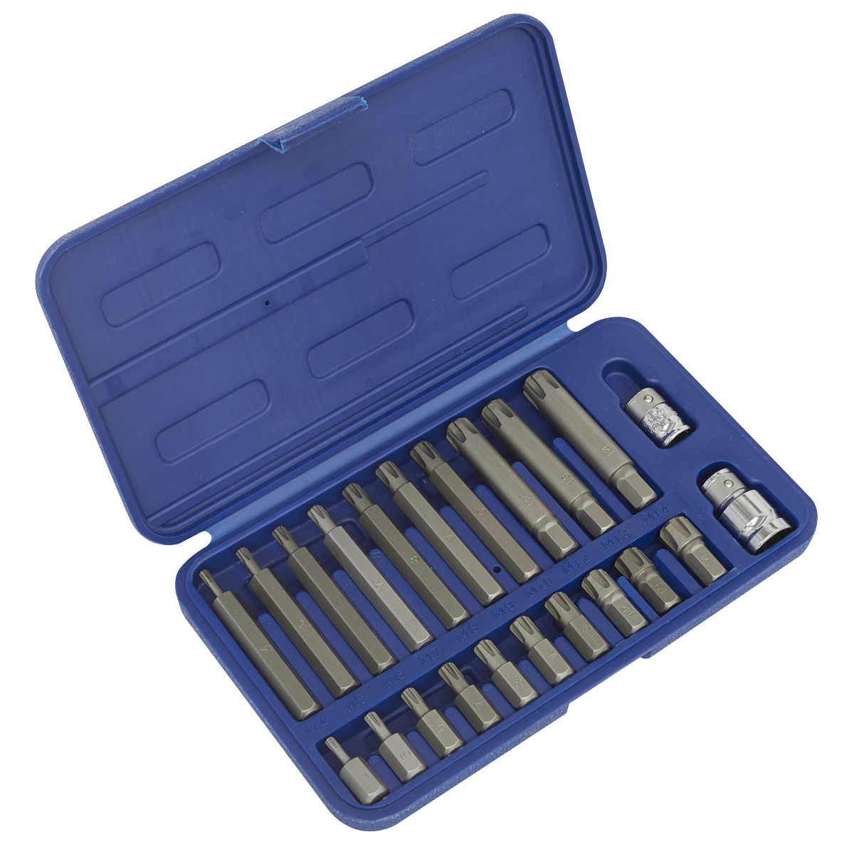 Sealey SX105 22pc 3/8"Sq & 1/2"Sq Drive Ribe Set