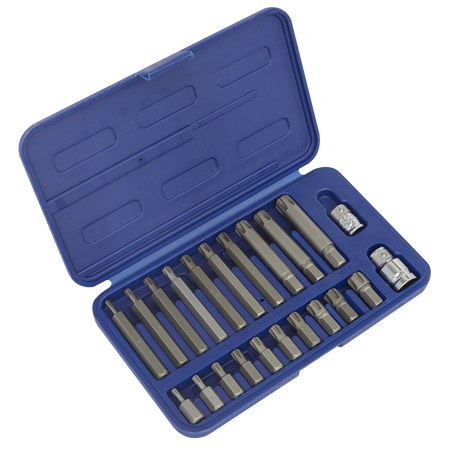 Sealey SX105 22pc 3/8"Sq & 1/2"Sq Drive Ribe Set