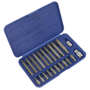 Sealey SX105 22pc 3/8"Sq & 1/2"Sq Drive Ribe Set
