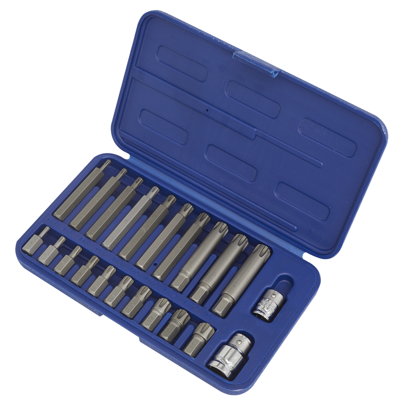 Sealey SX105 22pc 3/8"Sq & 1/2"Sq Drive Ribe Set