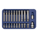 Sealey SX105 22pc 3/8"Sq & 1/2"Sq Drive Ribe Set