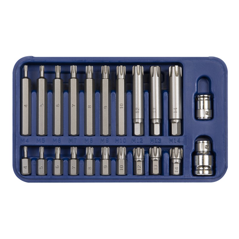 Sealey SX105 22pc 3/8"Sq & 1/2"Sq Drive Ribe Set