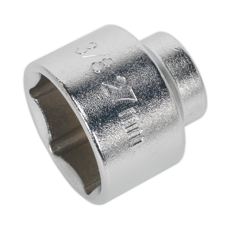 Sealey SX112 27mm 3/8"Sq Drive Low Profile Oil Filter Socket